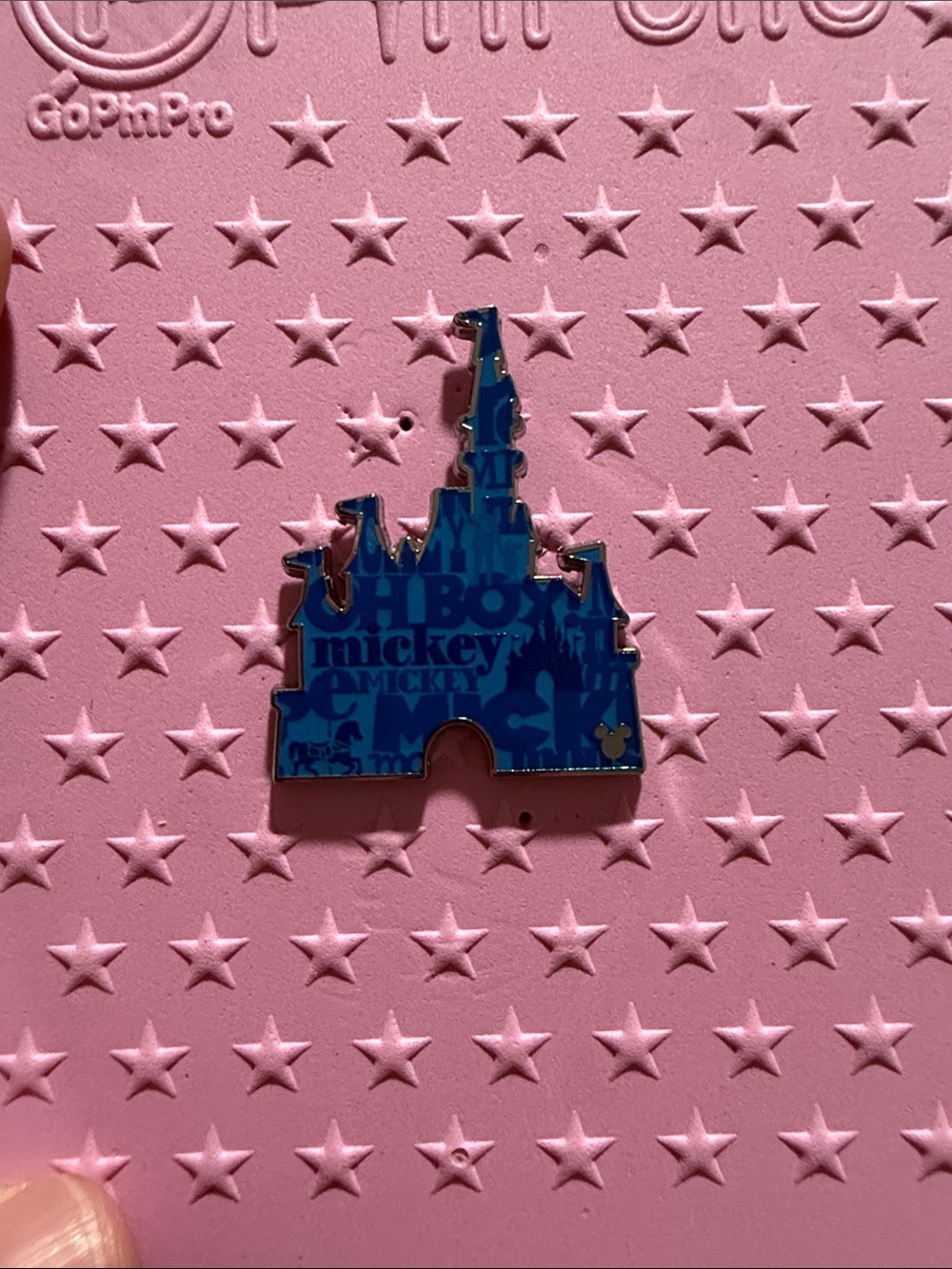 2025, Disney Hidden Mickey Wave A, Mickey Castle, Walt Disney World WDW, Pin